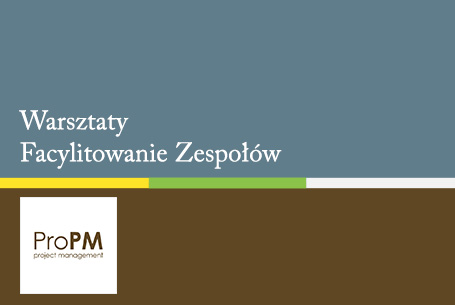 Warsztaty Facylitacja Zespołów - ProPM Project Management