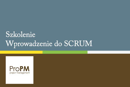 Szkolenie Wprowadzenie do Scrum - ProPM Project Management